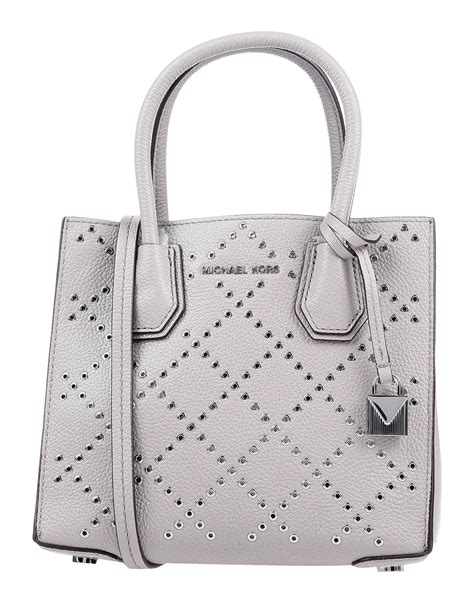 light grey michael kors purse|Michael Kors grey shoulder bag.